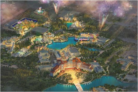 Roof Waterproofing Project of Beijing Universal Studios Theme Park