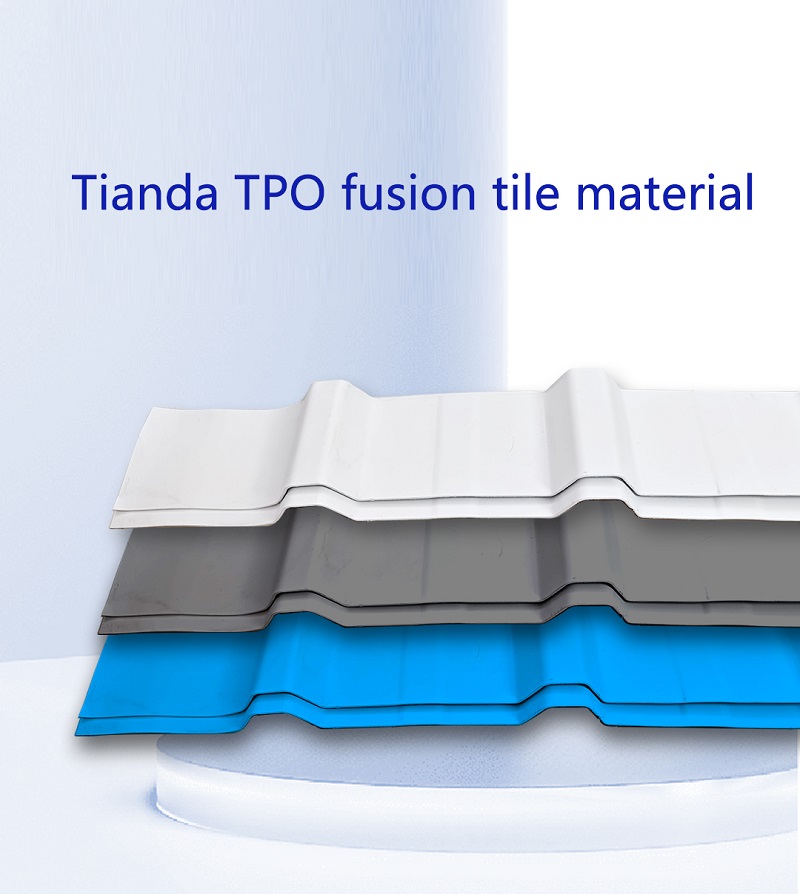 TPO integrated tile